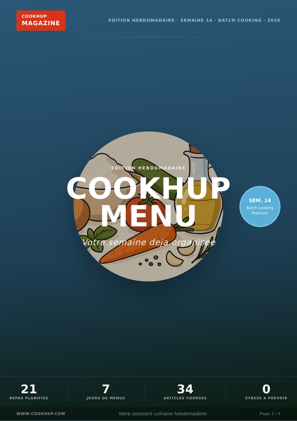 Magazine Batch Cookhup