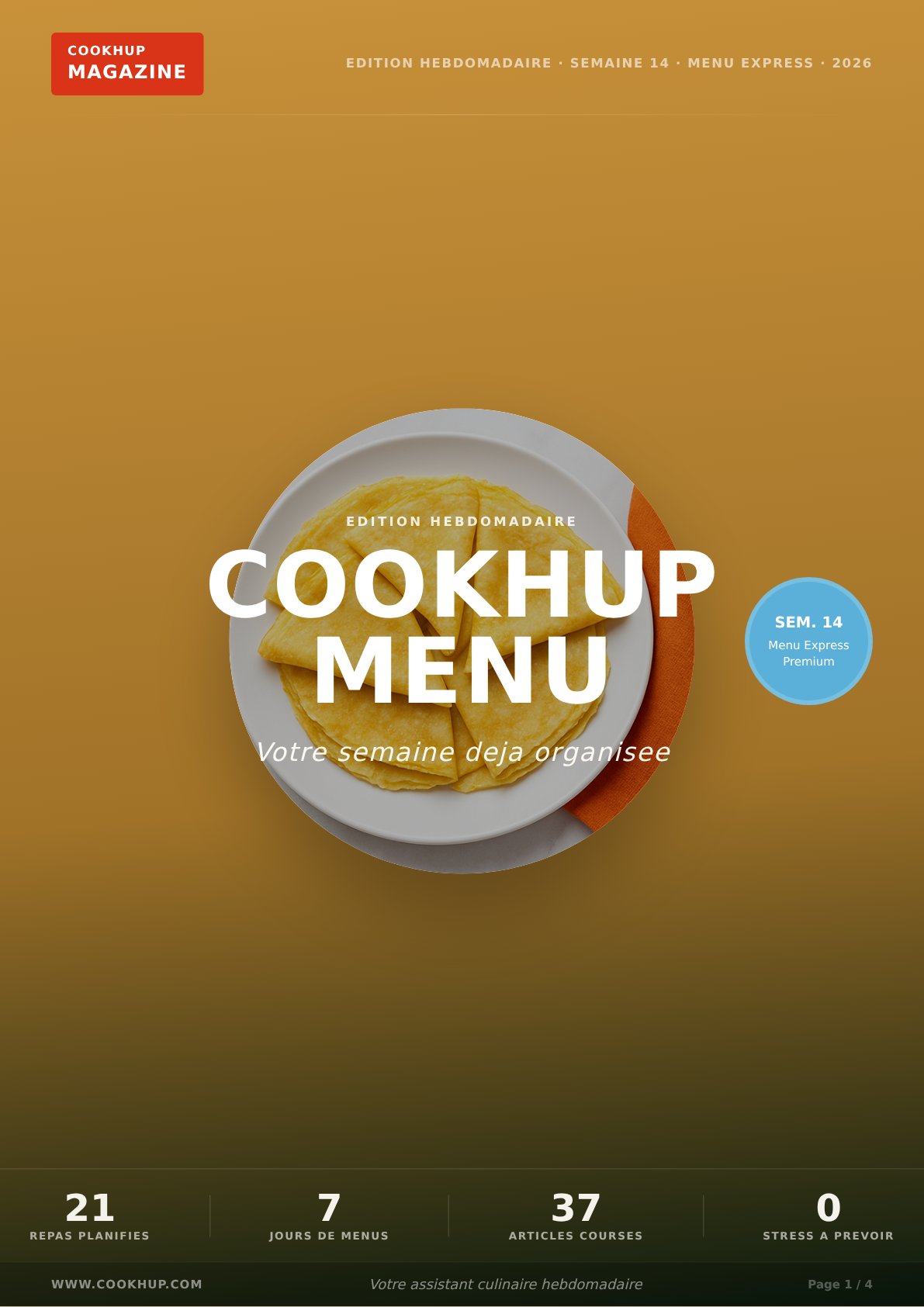 Magazine Menu Express