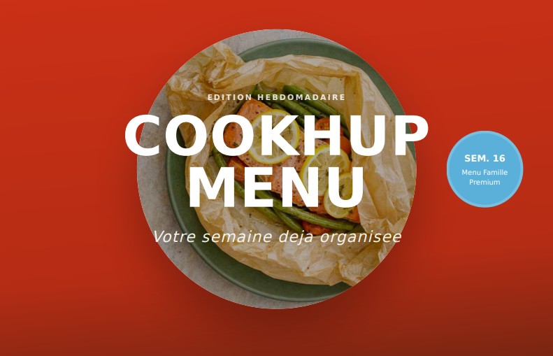 Votre Magazine Cookhup de la semaine