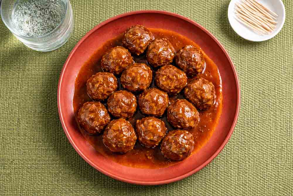 Boulettes de viande à la gelée de raisin du Sud