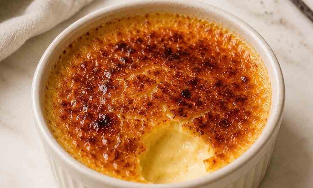 Creme brulee traditionnelle