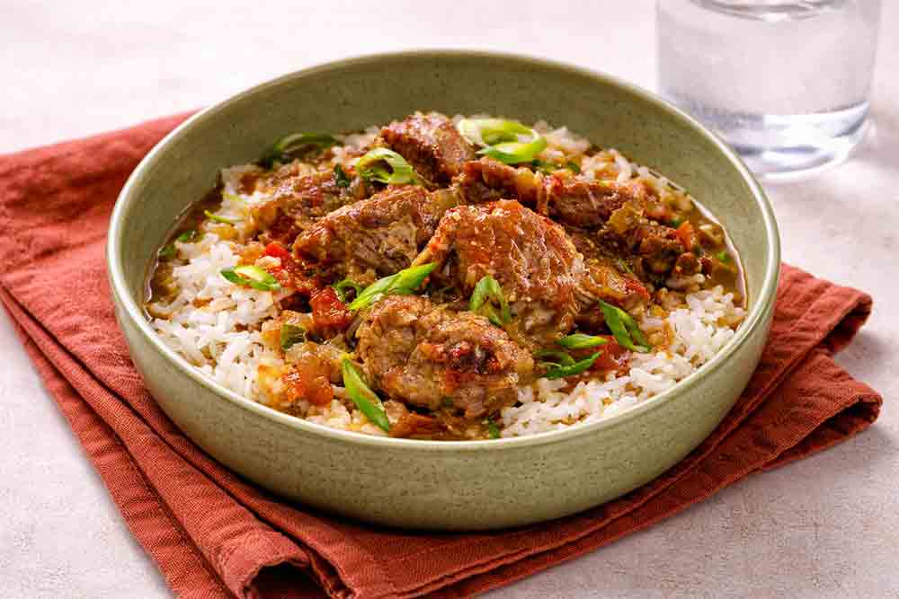 Curry de porc au lait de coco à la mijoteuse