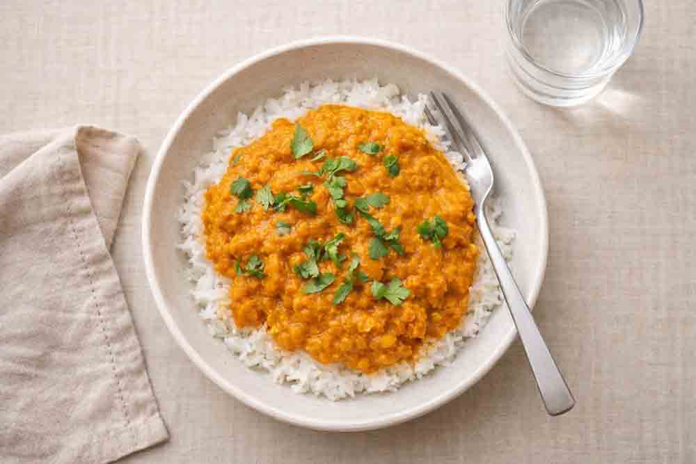 Dal de lentilles rouges