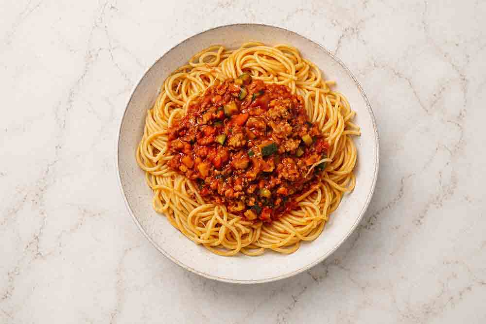 Pates a la bolognaise