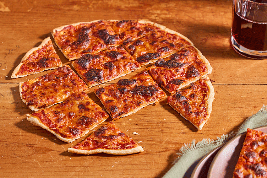 Pizza à croûte mince à la Domino's