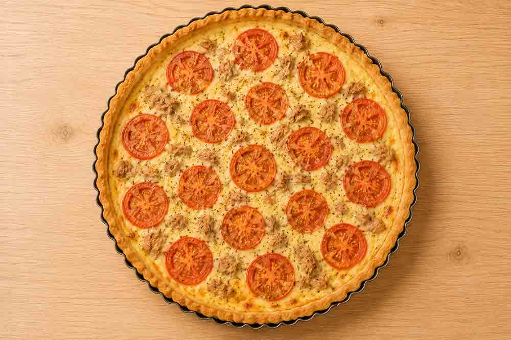 Quiche thon-tomate