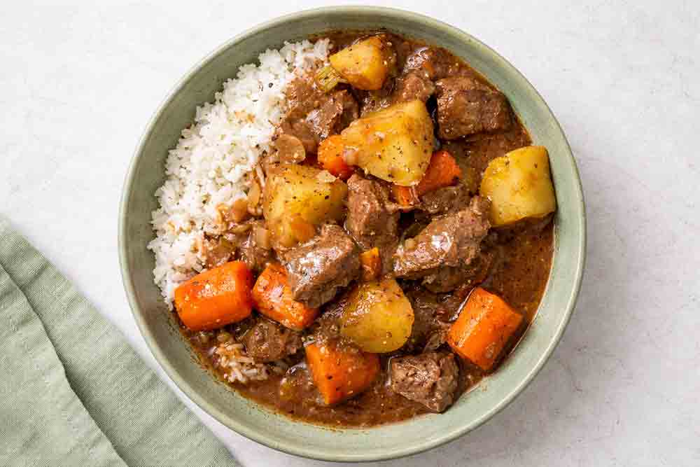 Ragoût de bœuf à la hawaïenne