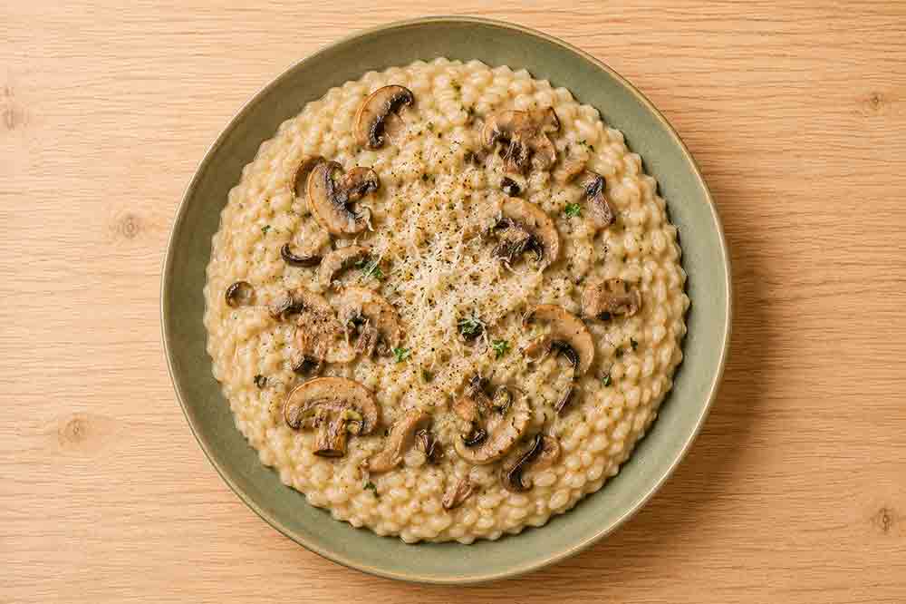 Risotto aux champignons